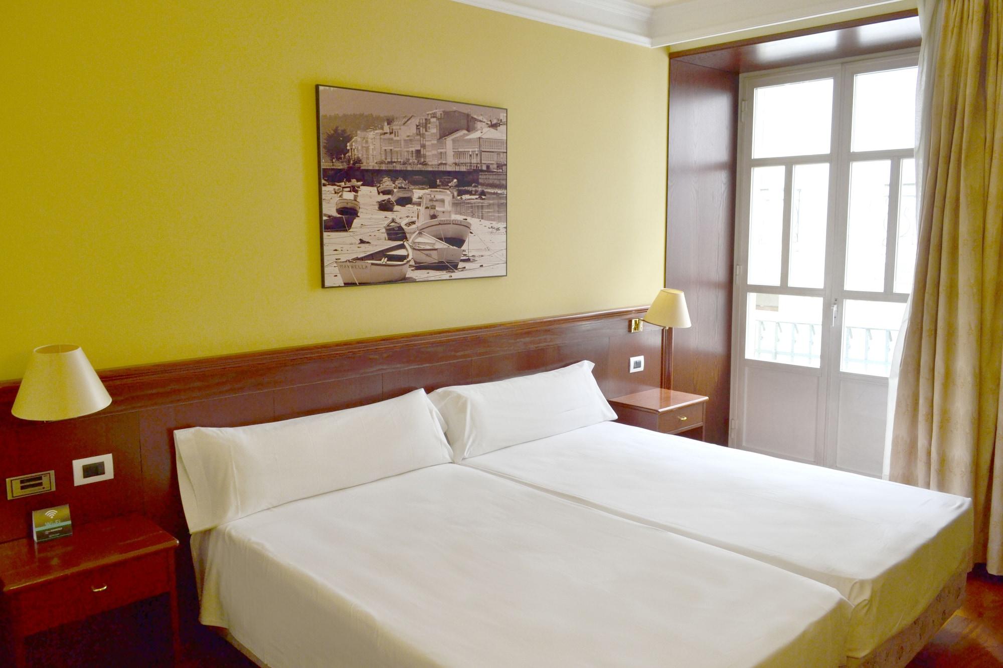 Hotel Alda El Suizo Феррол Экстерьер фото
